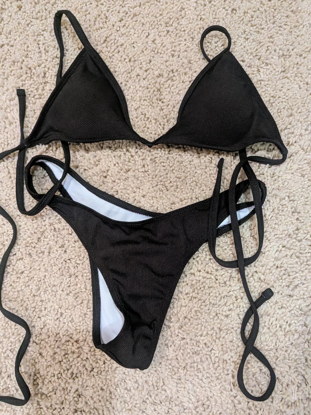 Women’s Bikini Swimsuit Bundle – 5 Pieces (Small/Medium, Shein, Aerie)